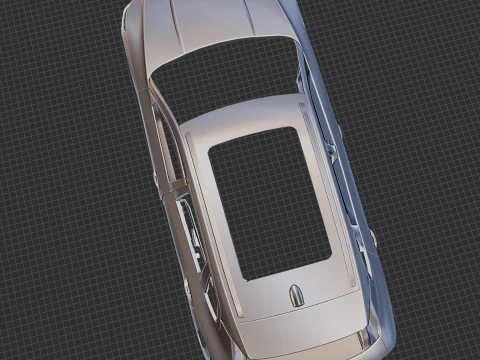 BYD Song Plus DM i Body STL for 3D Print 3D Print Model