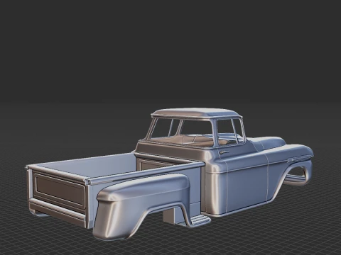 1959 Chevrolet Apache Body STL for 3D Print 3D Print Model