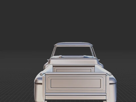 1959 Chevrolet Apache Body STL for 3D Print 3D Print Model