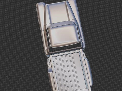 1959 Chevrolet Apache Body STL for 3D Print 3D Print Model
