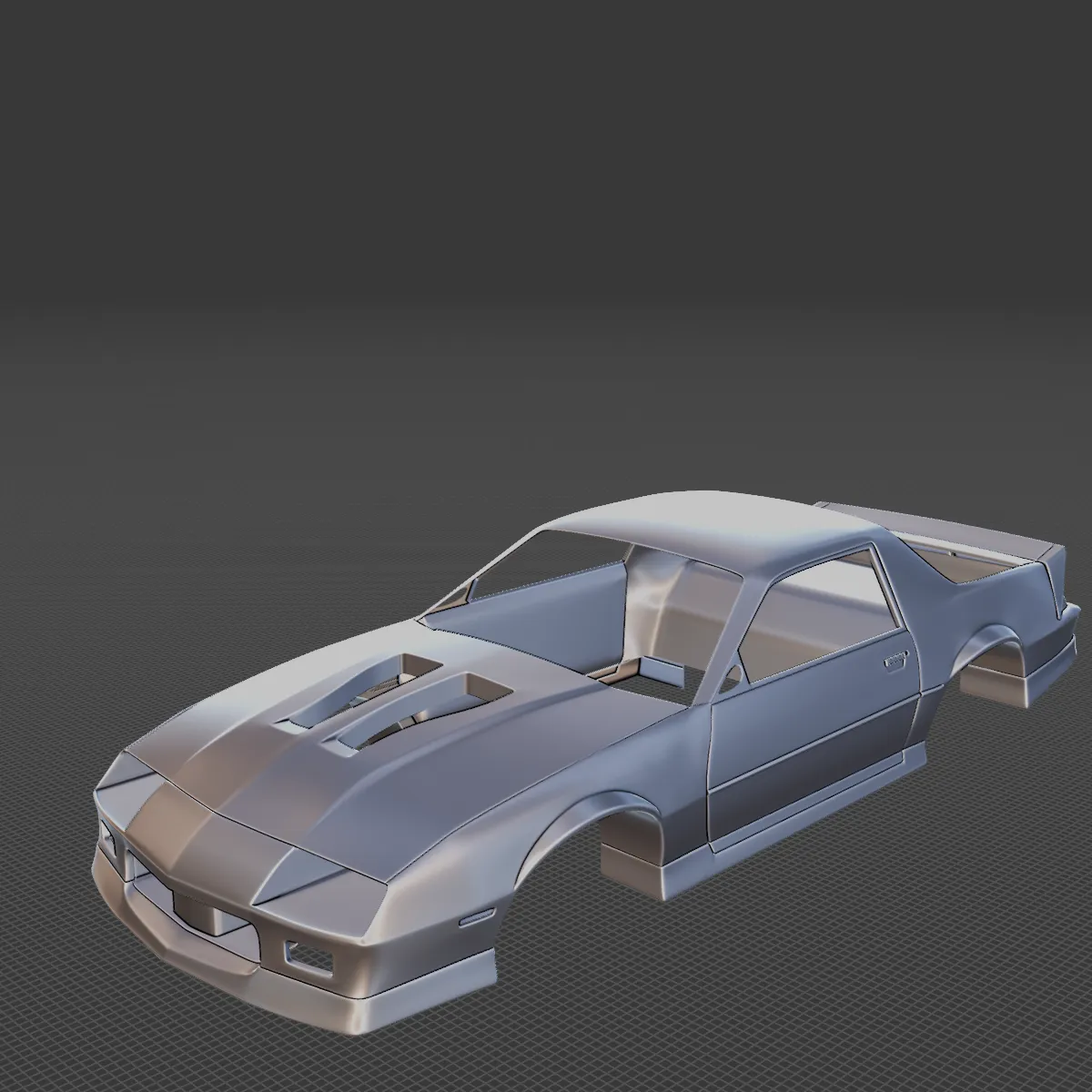 Chevrolet Camaro Gen 3 Body STL for 3D Print 3D Print Model .c4d .max .obj .3ds .fbx .stl .blend 