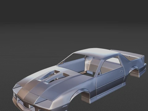 Chevrolet Camaro Gen 3 Body STL for 3D Print 3D Print Model