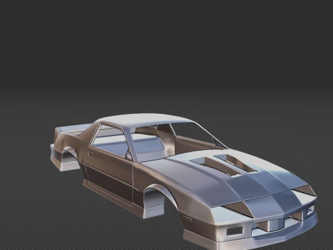 Chevrolet Camaro Gen 3 Body STL for 3D Print 3D Print Model