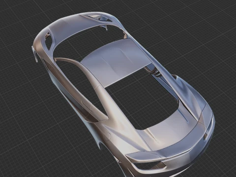2017 Honda NSX Body STL for 3D Print 3D Print Model
