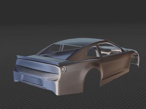 2018 NASCAR Camaro Body STL 3D Print Model