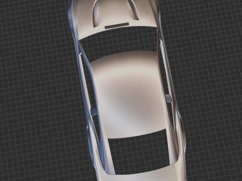 2018 NASCAR Camaro Body STL 3D Print Model