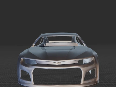 2018 NASCAR Camaro Body STL 3D Print Model