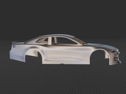 2018 NASCAR Camaro Body STL 3D Print Model