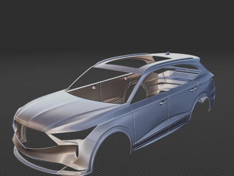 2022 Acura MDX Corpo STL Modelo de Impressão 3D