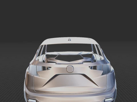 2019 Acura RDX Body STL 3D Print Model