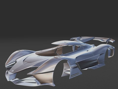 2020 Alfa Romeo 8CR Tazio Body STL Modelo de Impressão 3D