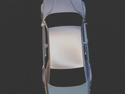 Alfa Romeo 155 V6 Ti Body STL 3D Print Model