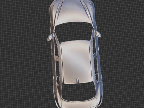 Alfa Romeo Giulia Body STL 3D Print Model