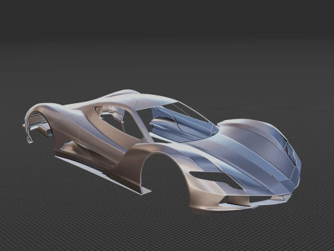 2020 Aspark Owl Body STL 3D Print Model
