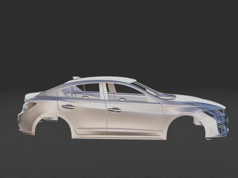 2019 Acura ILX Body 3D Print Model