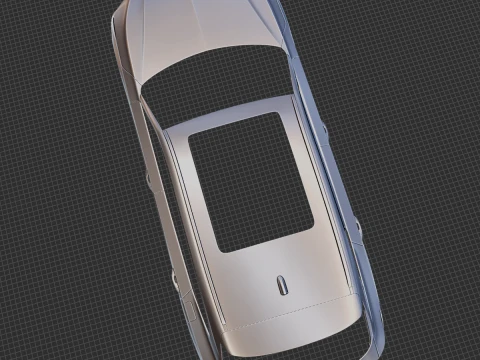 2022 Acura MDX Body 3D Print Model
