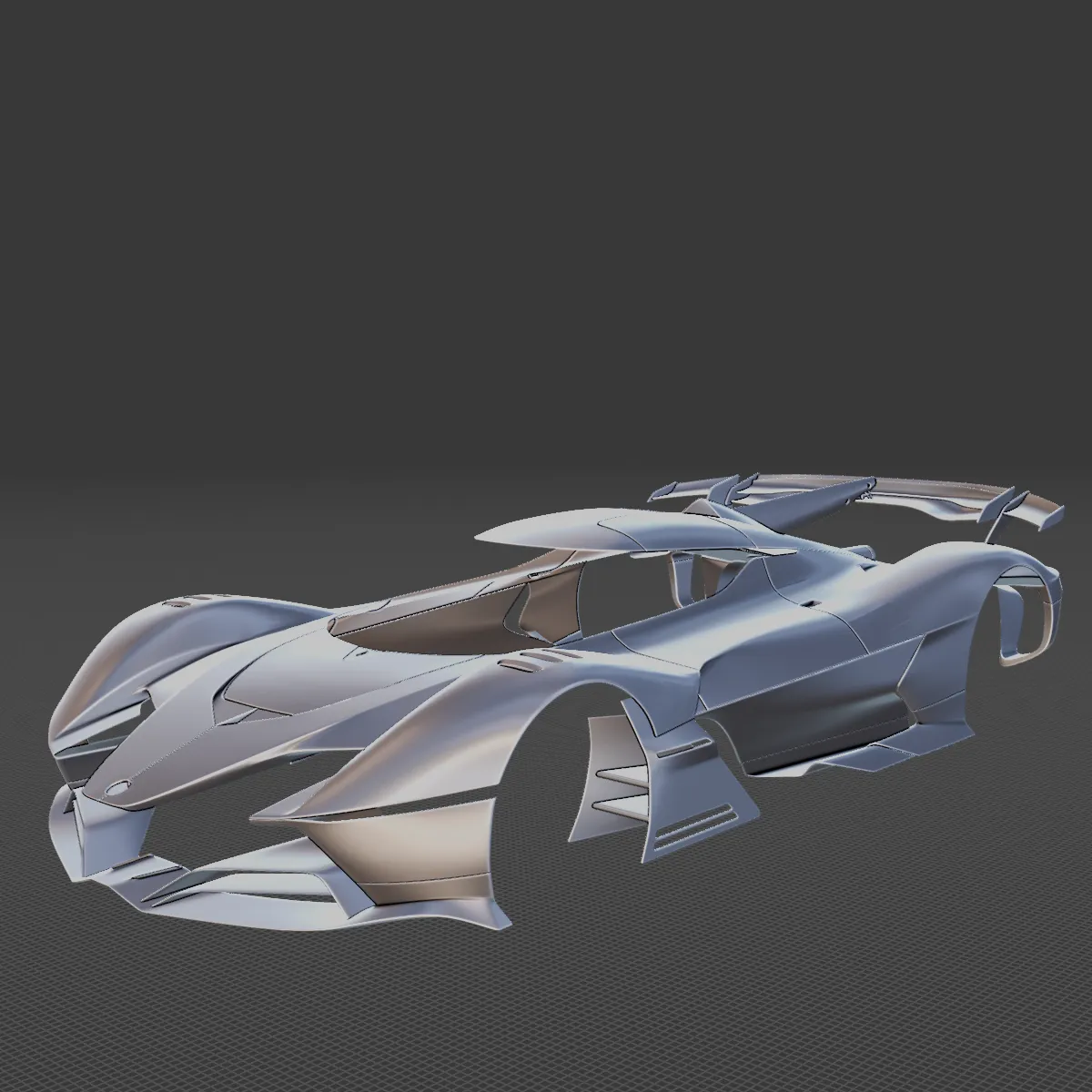 2020 Alfa Romeo 8C Tazio Body 3D Print Model .c4d .max .obj .3ds .fbx .stl .blend 