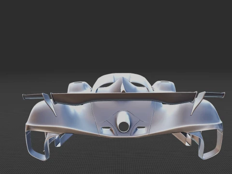 2020 Alfa Romeo 8C Tazio Body 3D Print Model