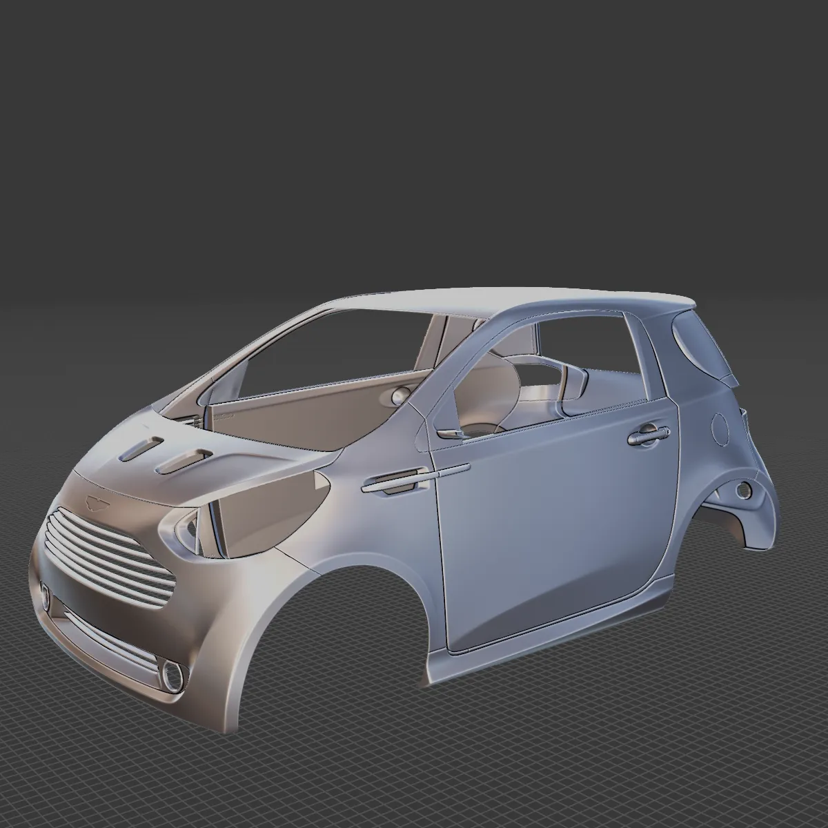 2012 Aston Martin Cygnet Body 3D Print Model .c4d .max .obj .3ds .fbx .stl .blend 