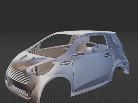 2012 Aston Martin Cygnet Body 3D Print Model