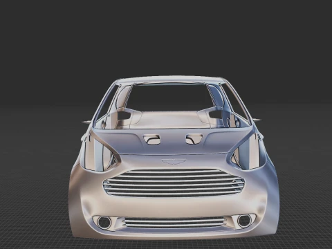 2012 Aston Martin Cygnet Body 3D Print Model