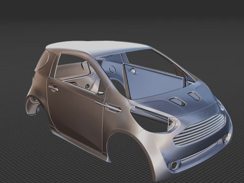 2012 Aston Martin Cygnet Body 3D Print Model