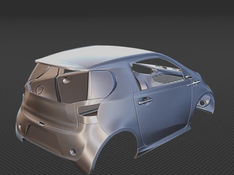 2012 Aston Martin Cygnet Body 3D Print Model