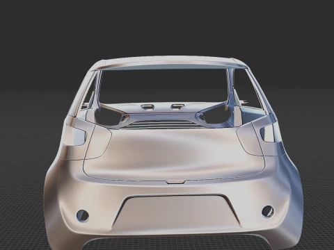 2012 Aston Martin Cygnet Body 3D Print Model
