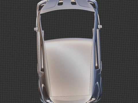 2012 Aston Martin Cygnet Body 3D Print Model