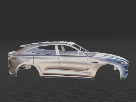 2022 Aston Martin DBX Straight Six Body 3D Print Model