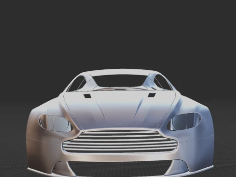2015 Aston Martin V8 Vantage S Body 3D Print Model