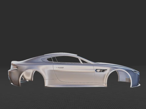 2015 Aston Martin V8 Vantage S Body 3D Print Model