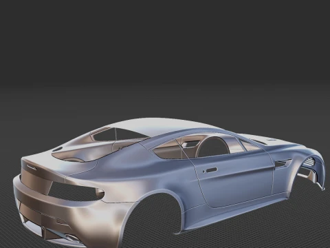 2015 Aston Martin V8 Vantage S Body 3D Print Model