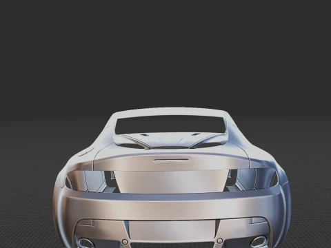 2015 Aston Martin V8 Vantage S Body 3D Print Model