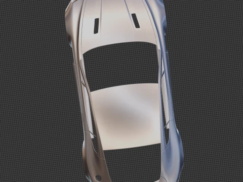 2015 Aston Martin V8 Vantage S Body 3D Print Model
