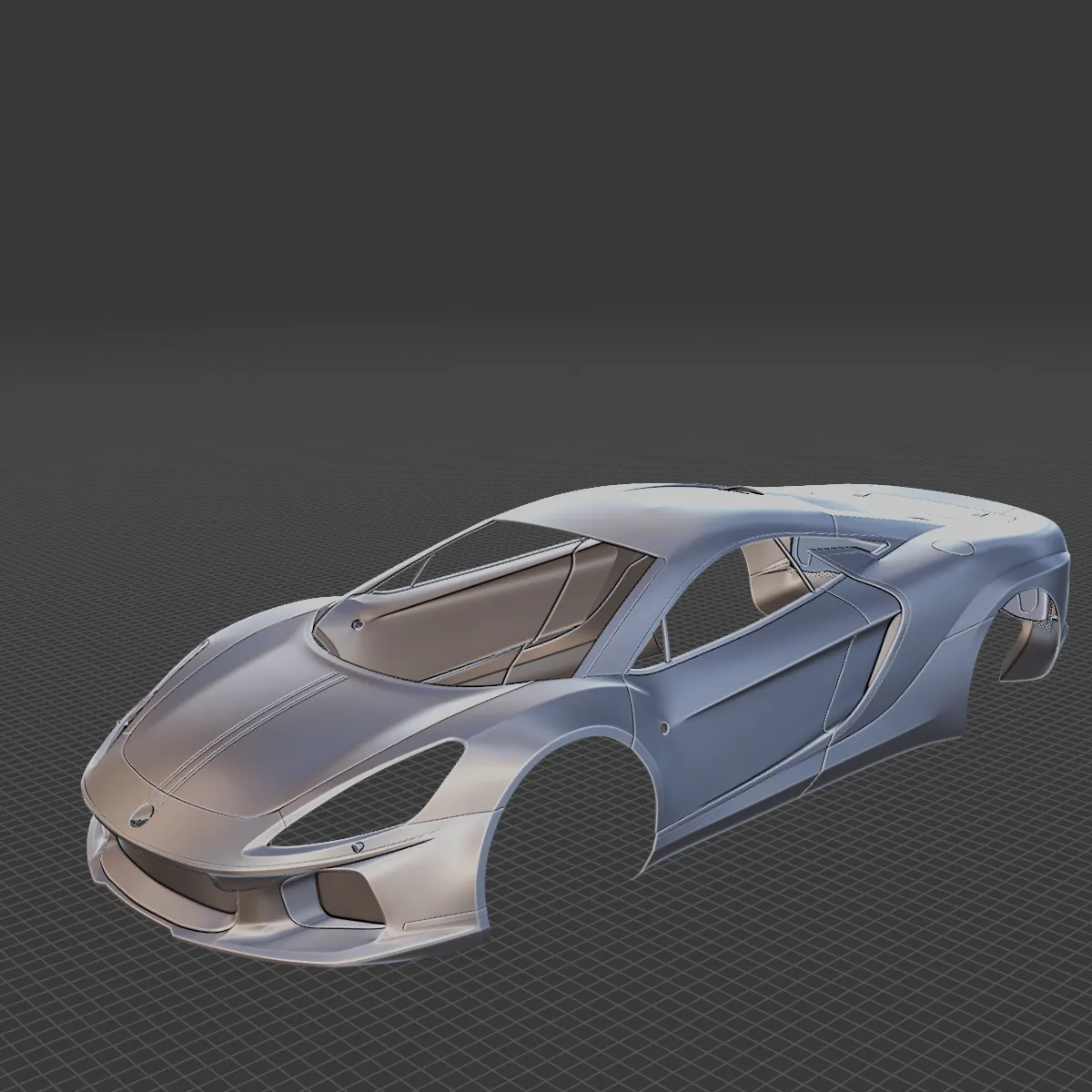 2021 ATS GT Body 3D Print Model .c4d .max .obj .3ds .fbx .stl .blend