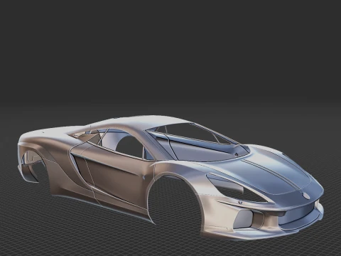 2021 ATS GT Body 3D Print Model