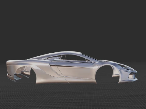 2021 ATS GT Body 3D Print Model