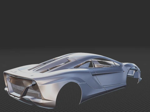 2021 ATS GT Body 3D Print Model