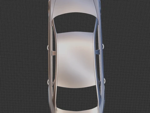 Audi A8 Long Body 3D Print Model