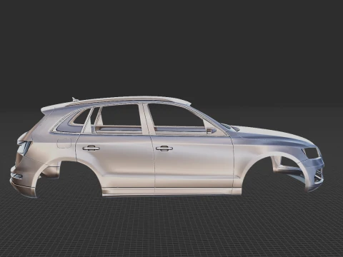 2013 Audi Q5 Body STL 3D Print Model