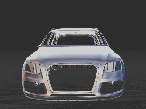 2013 Audi Q5 Body STL 3D Print Model