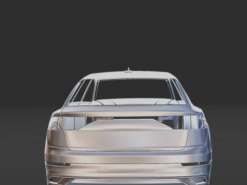 2019 Audi Q8 Regular Body STL 3D Print Model