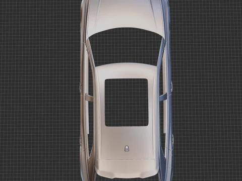 2020 Audi RS Q8 Body STL 3D Print Model