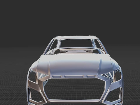 2020 Audi RS Q8 Body STL 3D Print Model