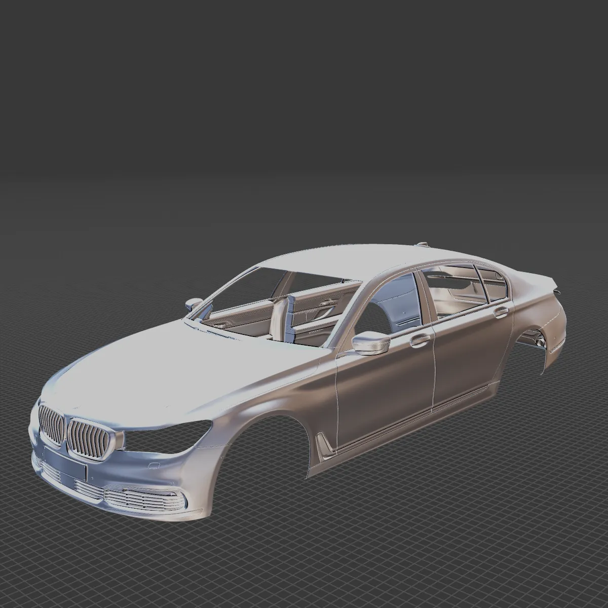 7 Series Bodystl 3D Print Model .c4d .max .obj .3ds .fbx .stl .blend 