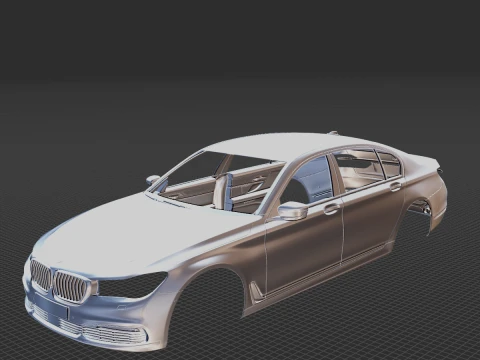 7 Series Bodystl 3D Print Model