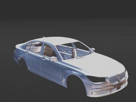 7 Series Bodystl 3D Print Model