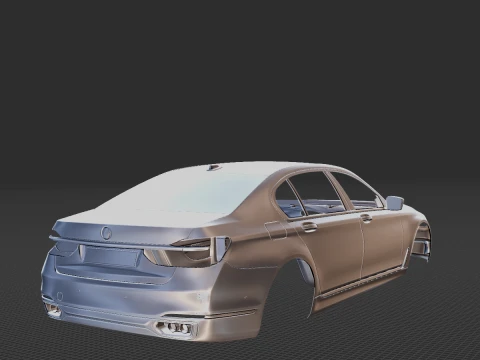 7 Series Bodystl 3D Print Model