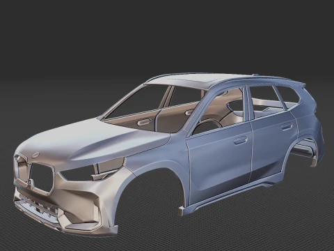 2022 iX1 Cuerpo STL Modelo de impresión 3D